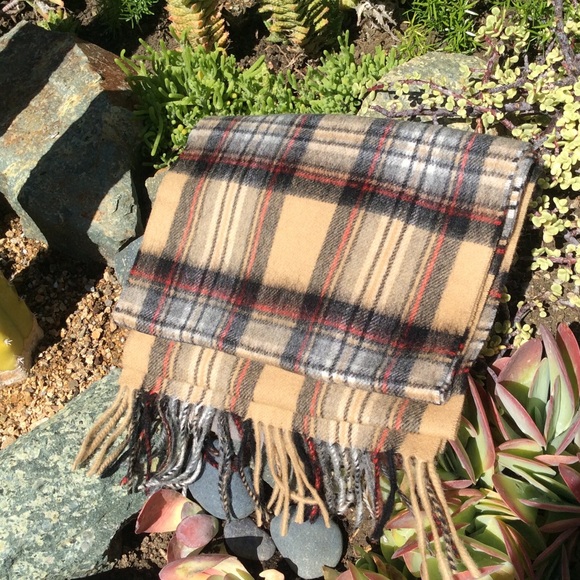 Tartan Scarf Sundance Catalog Scotland Lambswool